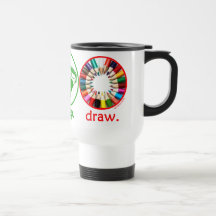 Eat Sleep Draw Mugs