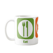 Eat Sleep Enforce the Law Coffee Mugs