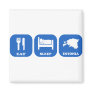 Eat Sleep Estonia Magnets