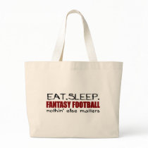 Eat Sleep Fantasy Football Bags