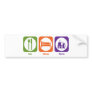 Eat Sleep Farm Bumper Sticker