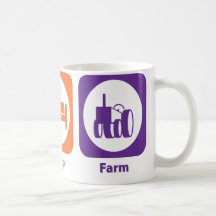 Eat Sleep Farm Mugs