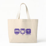 Eat Sleep Figure Skate Tote Bags