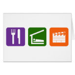 Eat Sleep Film Production Cards
