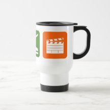 Eat Sleep Film Production Coffee Mugs