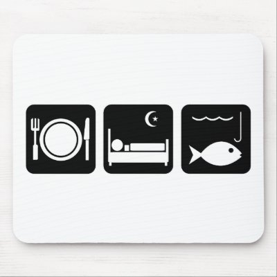 Eat Sleep Fish 1 by fishingboutique