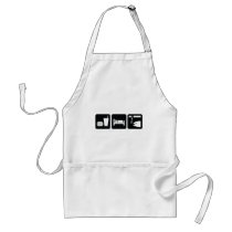 Eat Sleep Fish Apron