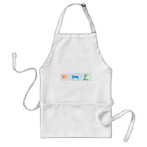 eat sleep - fish aprons