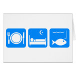 Eat Sleep Fish blue