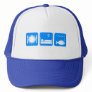Eat Sleep Fish blue