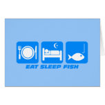 eat sleep fish cards