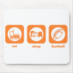 Eat. Sleep. Football. Mousepad