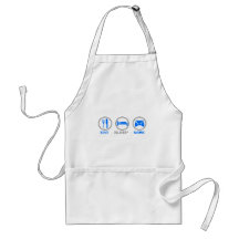 Eat Sleep Game Again - Gamer, geek video games Apron