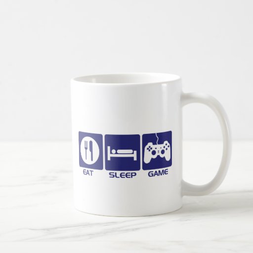 Eat Sleep Game Coffee Mug