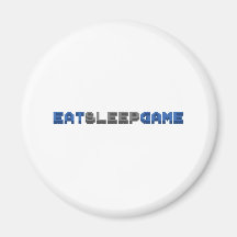 EAT SLEEP GAME - Gamer Gaming Video Games Fridge Magnet