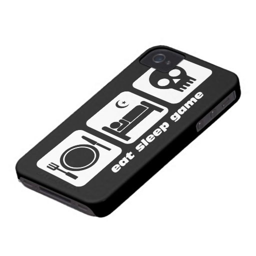 eat sleep game iPhone 4 Case-Mate case