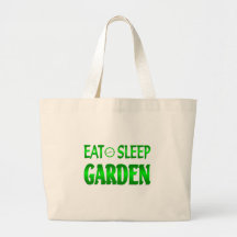 Eat Sleep Garden Bag