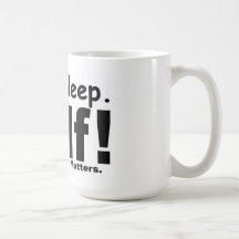 Eat Sleep Golf - Nothing Else Matters Mugs