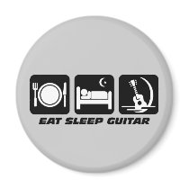 Eat sleep guitar