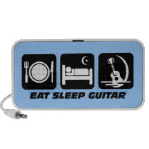 eat sleep guitar PC speakers