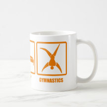 Eat Sleep Gymnastics Coffee Mug