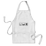 Eat, Sleep, Headshot - FPS Gamer Aprons