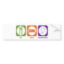 Eat Sleep Install Cable Bumper Stickers