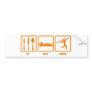 Eat Sleep Javelin Bumper Sticker