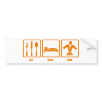 Eat Sleep Judo Bumper Sticker