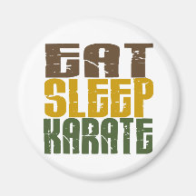 Eat Sleep Karate 1 Magnet