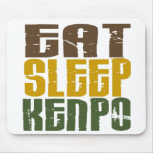Eat Sleep Kenpo 1 Mousepads