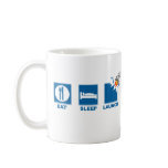 Eat Sleep Launch mugs