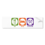 Eat Sleep Locksmith Bumper Sticker