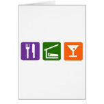 Eat Sleep Martini Cards