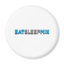 Eat Sleep Mix Fridge Magnets
