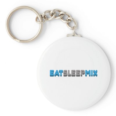 Eat Sleep Mix Keychains by HOTDJGEAR