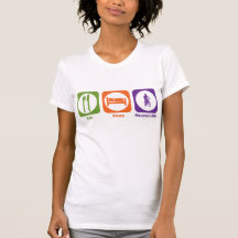 Eat Sleep Mountain Bike Shirt