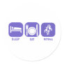 Eat Sleep Netball Stickers