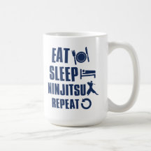 Eat Sleep Ninjutsu Mugs