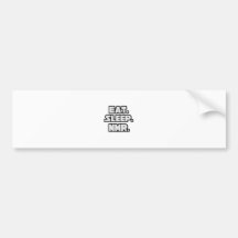 Eat Sleep NMR Bumper Sticker