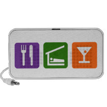 Eat Sleep Partying Mp3 Speakers