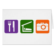 Eat Sleep Photography Cards