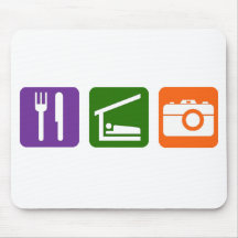 Eat Sleep Photography Mousepad