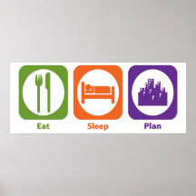 Eat Sleep Plan Print