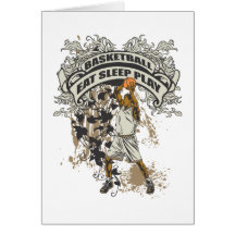 Eat, Sleep, Play Basketball Cards