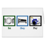 Eat Sleep Play Drums Cards