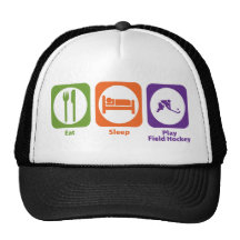 Eat Sleep Play Field Hockey Hat