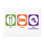 Eat Sleep Play French Horn Postcard