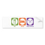 Eat Sleep Play Lacrosse Bumper Stickers