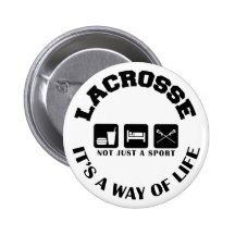 Eat Sleep Play Lacrosse Pins